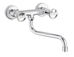 Bugnatese MILLENOVECINQUANTA 4552 - Fali mosogatócsaptelep leeresztő nélkül