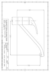 Bugnatese XARA 6582 - Álló mosogatócsaptelep leeresztő nélkül