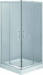 Deante Funkia szögletes zuhanykabin 90 cm, átlátszó üveg 
