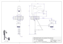 Bugnatese Lem 1913 - mosdócsaptelep leeresztővel