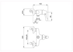 Bugnatese Maya 8938 - zuhanycsaptelep test