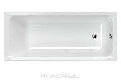 M-Acryl Eco Egyenes kád 170 x 75 cm