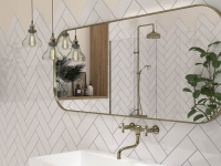 Mainzu Ceramica Solid White Csempe és Padlólap