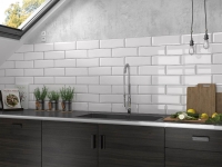 Mainzu Ceramica Solid White Csempe és Padlólap
