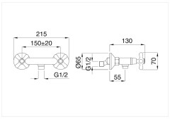 Bugnatese Old'800 - 046 - zuhanycsaptelep test
