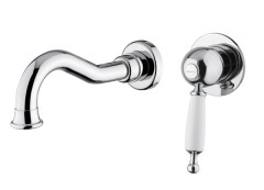 Bugnatese Oxford 6345 - fal alatti mosdócsaptelep 19 cm-es kifolyóval