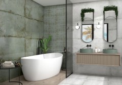 Pamesa Alloy Modern fürdőszoba 