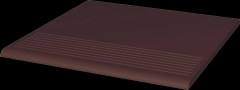 Paradyz Natural Brown Stopnica Prosta lépcsőlap 30 x 30