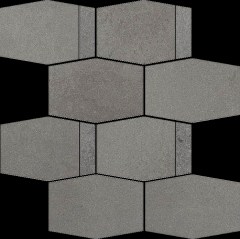 Paradyz Naturstone Grafit Cieta Hexagon Mix mozaik 23,3 x 28,6