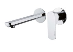 Bugnatese Planet 2446SC - fal alatti mosdócsaptelep 19 cm kifolyóval klikk-klakk leeresztővel