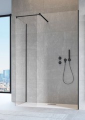 Radaway Modo New Black II 145 Walk-in zuhanyfal