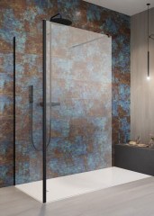 Radaway Modo New IV 90 Walk-in fekete zuhanyfal