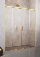 Radaway Idea Gold DWD 150 arany zuhanyajtó