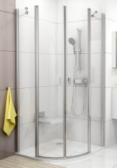 Ravak zuhanykabin Ravak Chrome CSKK4-80 fehér transparent