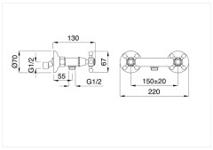 Bugnatese Revival 446 - zuhanycsaptelep test