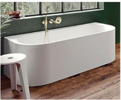 Riho Solid Surface Valor Back2Wall különleges kád 180x80 cm