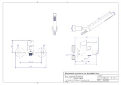 Bugnatese Smart 2102 - kádcsaptelep zuhanyszettel