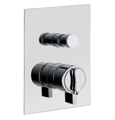 Bugnatese Stone 9378 - termosztátos fal alatti váltós zuhanycsaptelep