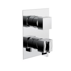 Bugnatese Tetris 9153 - termosztátos fal alatti 3 állású zuhanycsaptelep