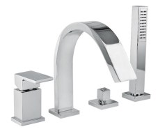 Bugnatese Tetris 9155 - peremre szerelhető 4 üléses kádcsaptelep