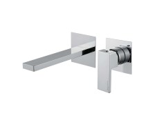 Bugnatese Tetris 9165SC - fali mosdó csaptelep 21 cm kifolyóval klikk-klakk leeresztővel