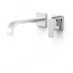 Tres Cuadro-Tres fali egykaros mosdó csaptelep, (kifolyó 240 mm) króm 00630002