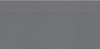 Tubadzin Industrio Graphite lépcs?lap 59,8 x 29,6