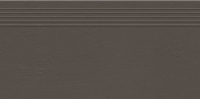 Tubadzin Industrio Dark Brown lépcs?lap 59,8 x 29,6