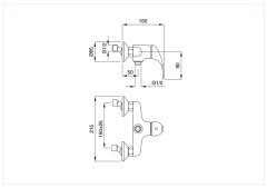 Bugnatese Venus 8738 - zuhanycsaptelep test