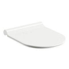 Ravak Uni Chrome Slim WC ülőke fehér 