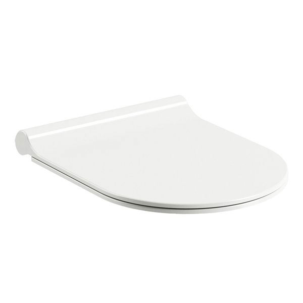 Ravak Uni Chrome Slim WC ülőke fehér